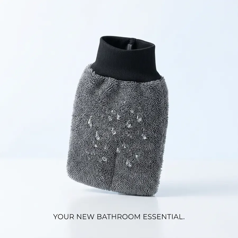 GloveIt wearable microfiber cleaning mitt